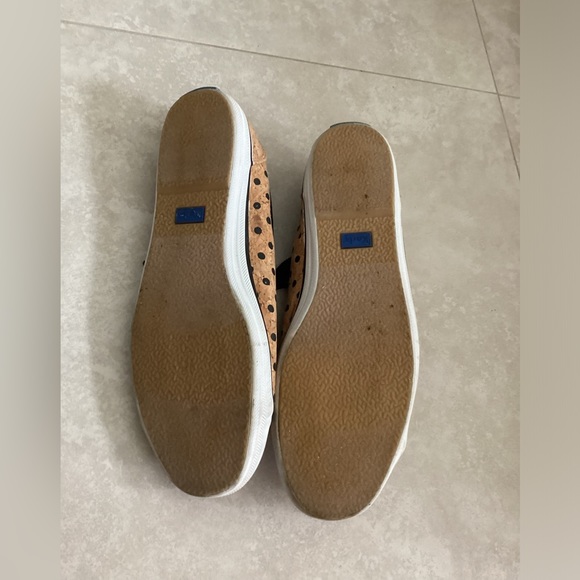 ♦️ KEDS Rally sneakers Cork Sz 8 polka dot EUC - Picture 6 of 6